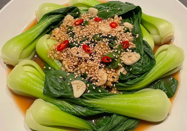 bok choy garlic sauce