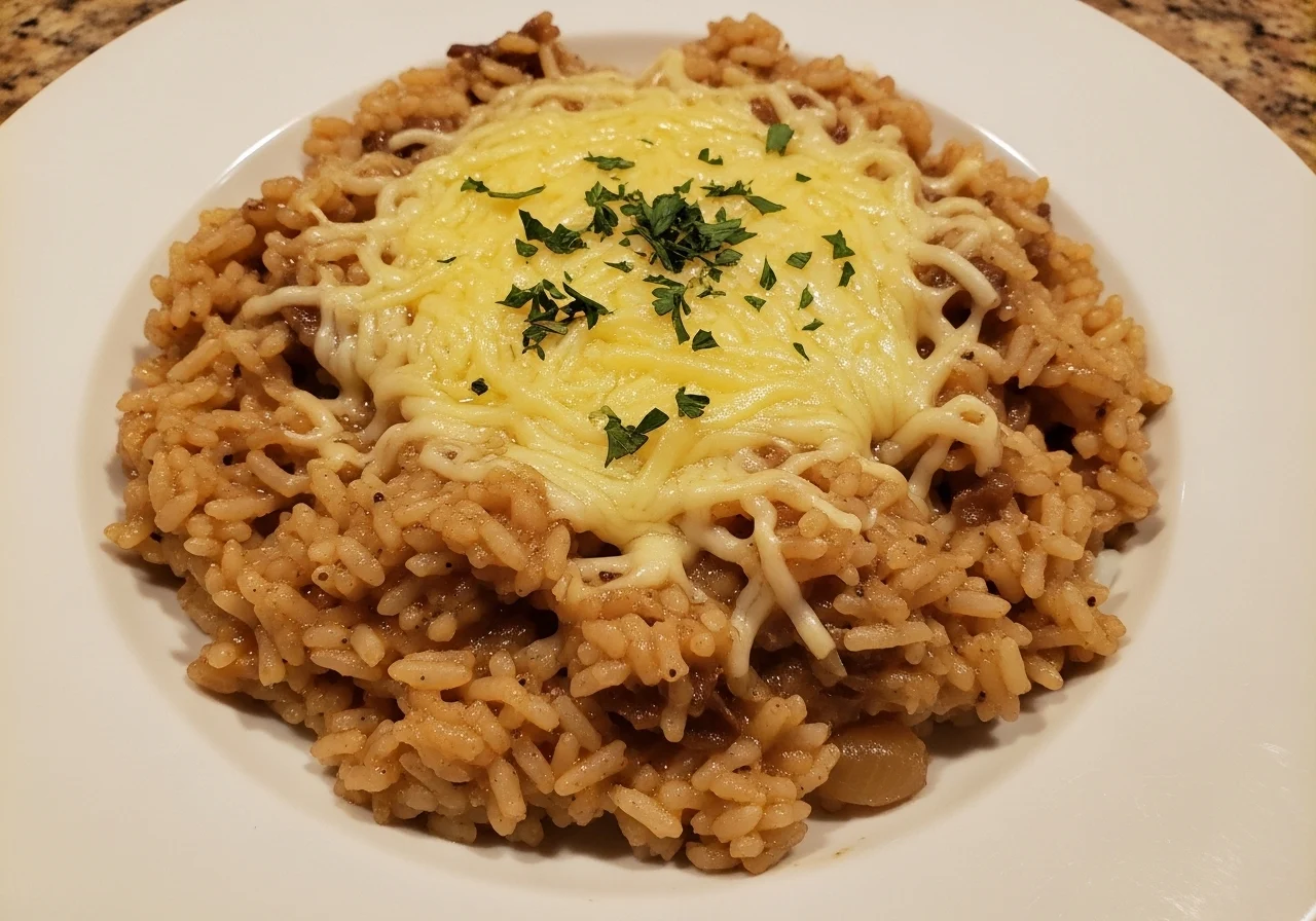 french onion rice casserole