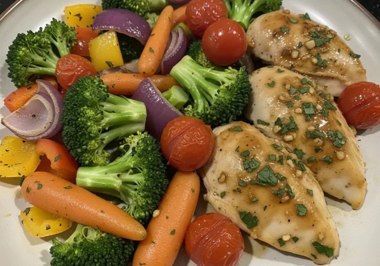 Sheet Pan Chicken Veggies A Quick Easy Dinner