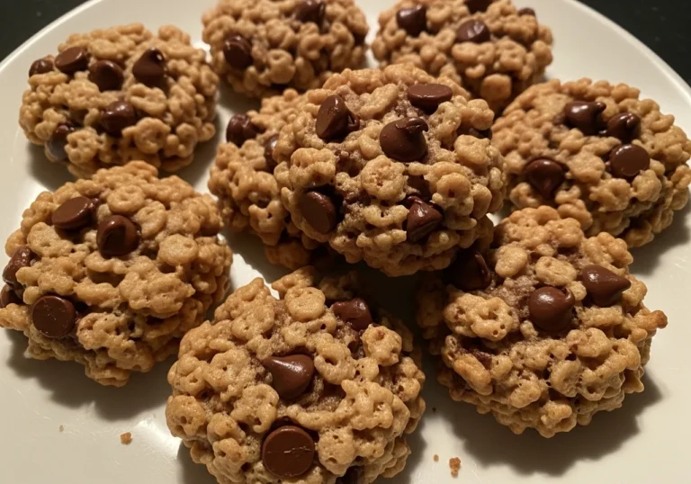 Chocolate Chip Rice Krispie Cookies A Crunchy Chewy Delight
