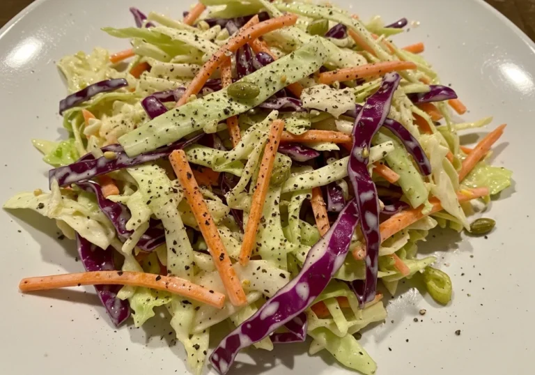 Homemade Coleslaw A Classic Side Dish