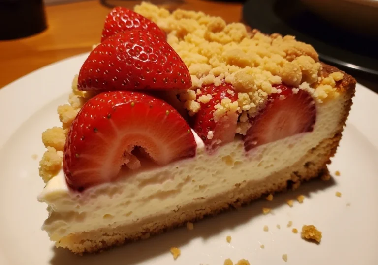 Strawberry Cream Cheese Crumble Cake A Decadent Dessert