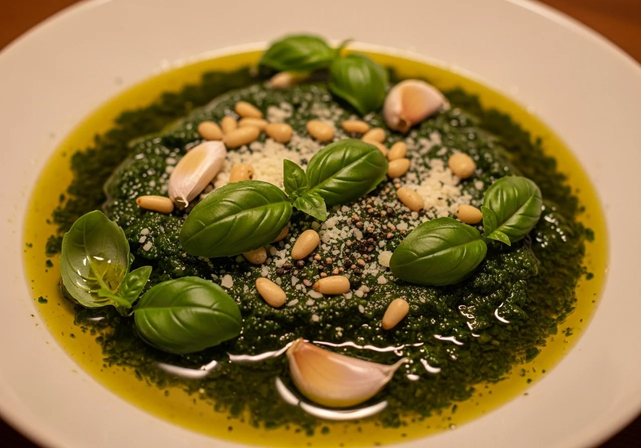 Classic Basil Pesto Sauce Fresh Flavorful And Versatile