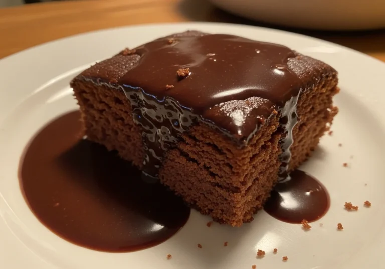 Hot Fudge Chocolate Pudding Cake