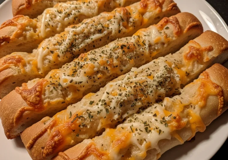 Sourdough Cheesy Breadsticks Recipe