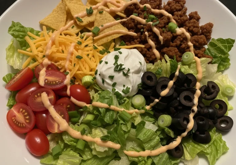 Doritos Taco Salad A Crunchy Flavorful Favorite