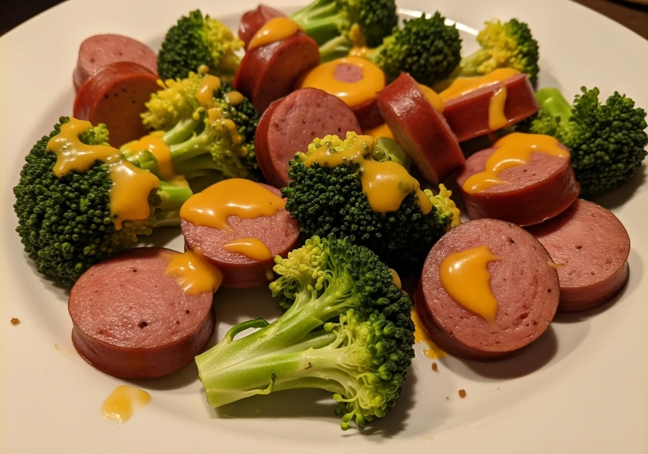 Cheap Easy Cheddar Broccoli Sausage Dinner A Family Favorite