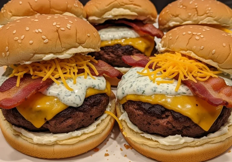 Crack burgers recipe