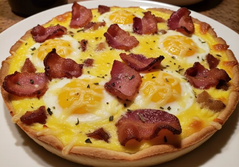 Bacon And Cheese Crustless Quiche