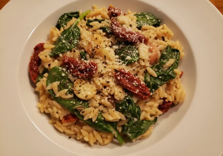 creamy tuscan orzo