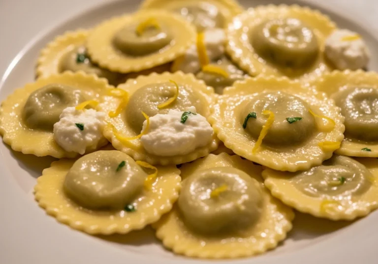 ricotta lemon ravioli