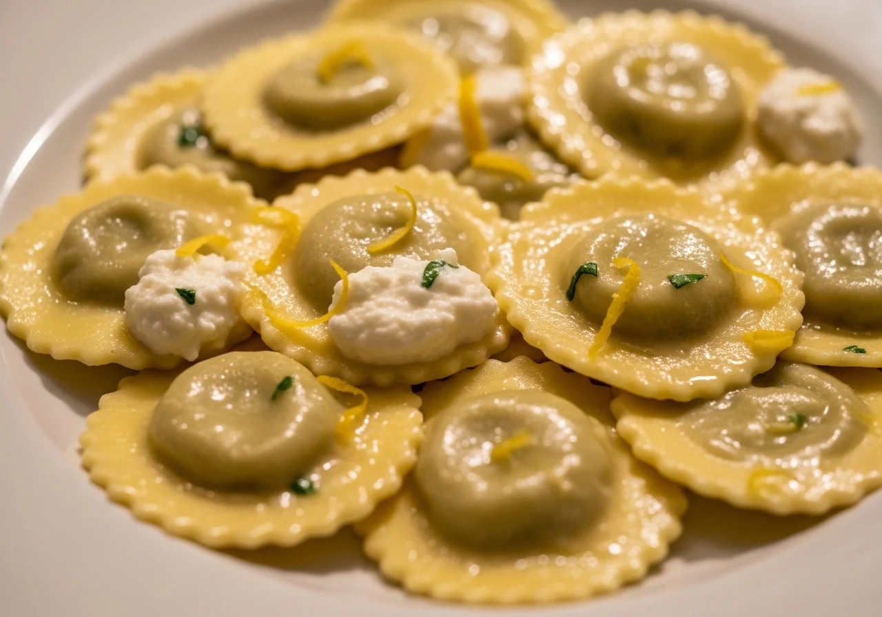 ricotta lemon ravioli