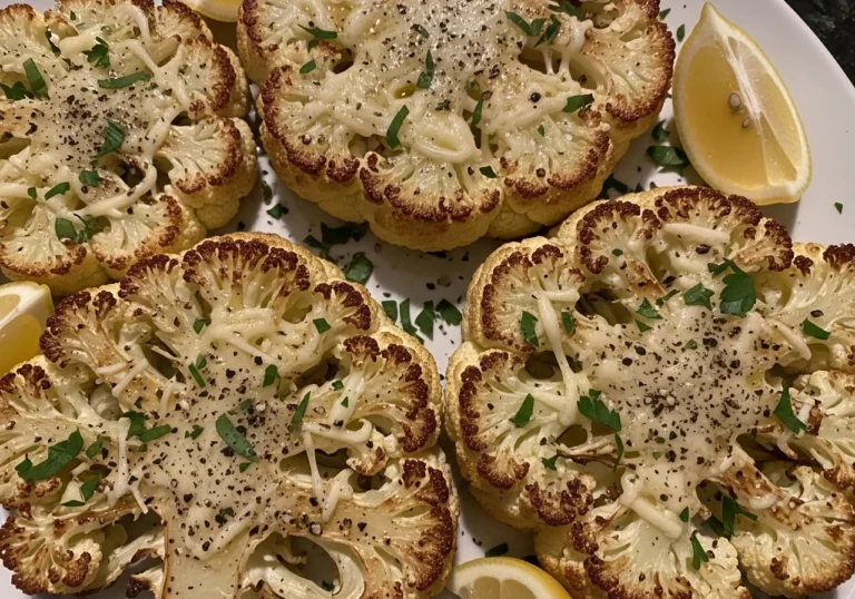 cauliflower steaks parmesan