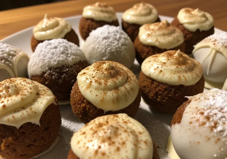 carrot cake truffles