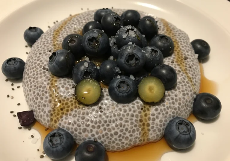 blueberry chia pudding