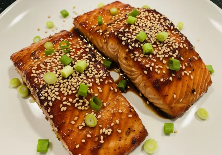 Honey Sriracha Glazed Salmon Sweet Spicy And Irresistible