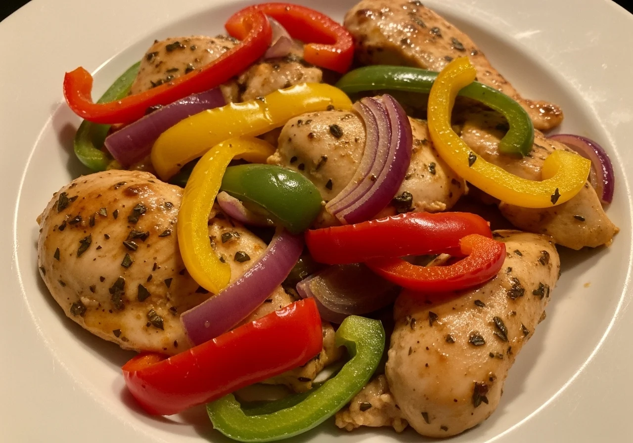 baked fajita chicken
