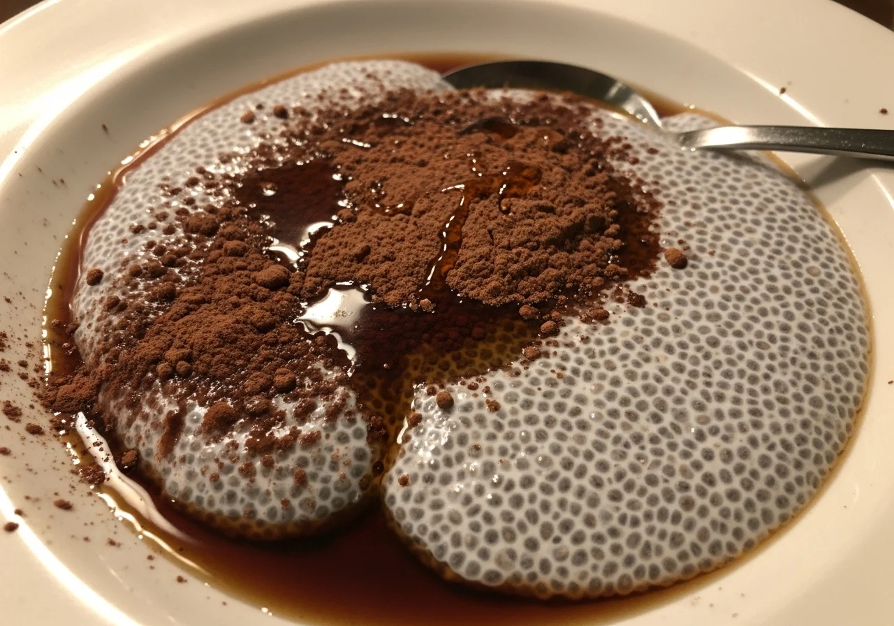 chocolate chia pudding