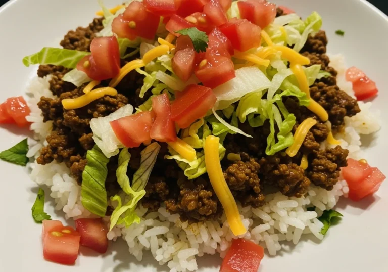 taco rice recipe