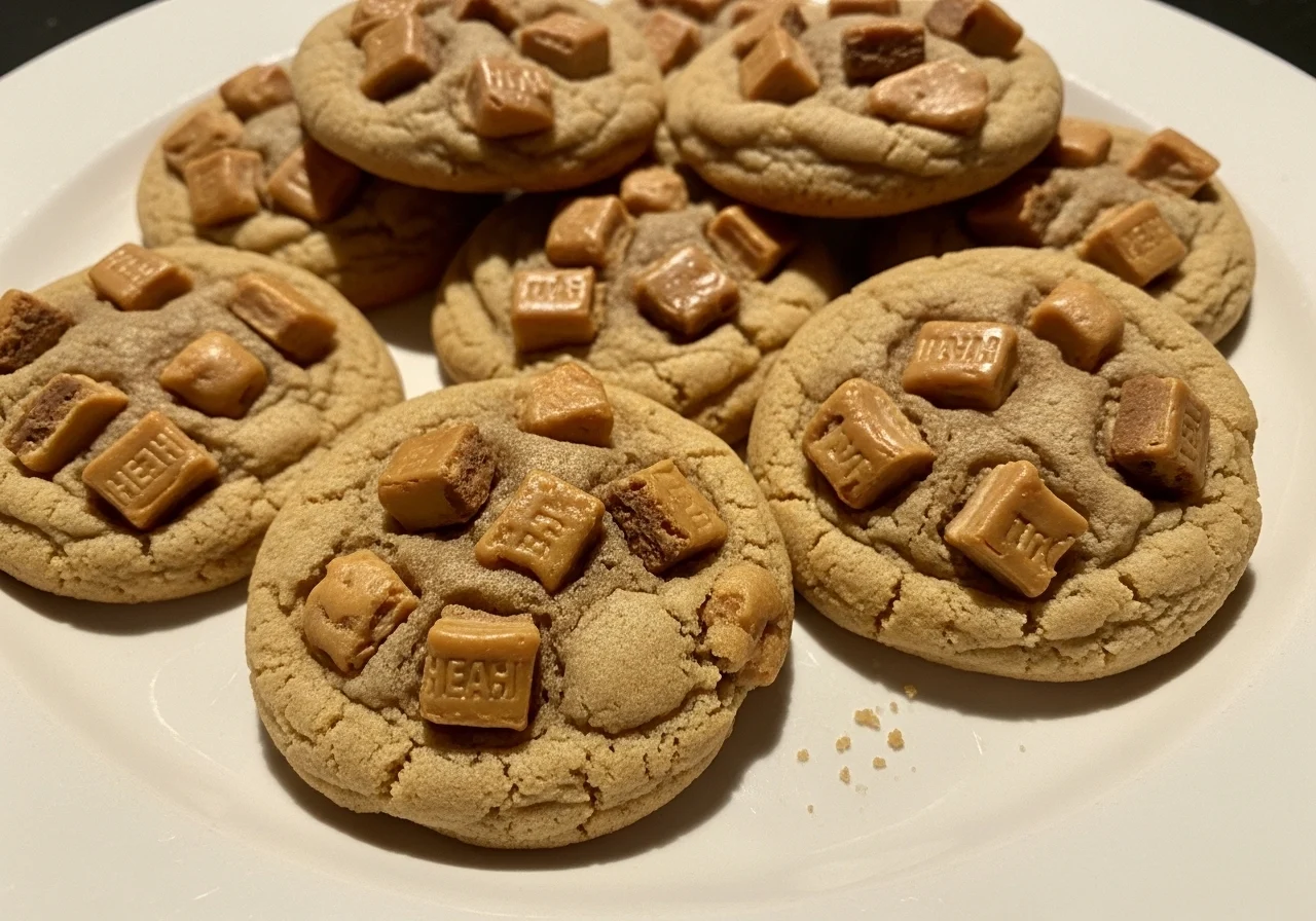 heath toffee cookies