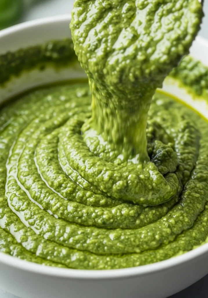 Classic Basil Pesto Sauce Fresh Flavorful And Versatile