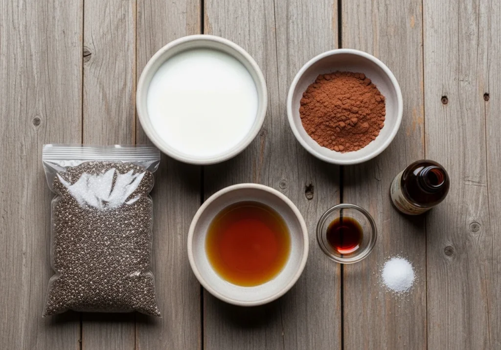 chocolate chia pudding