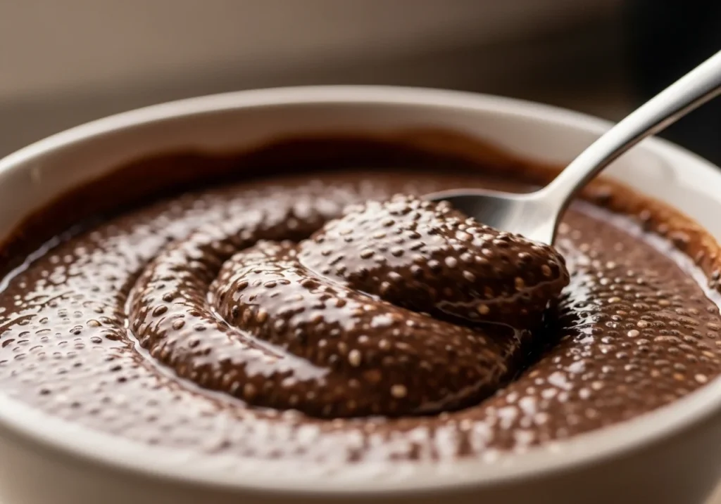 chocolate chia pudding