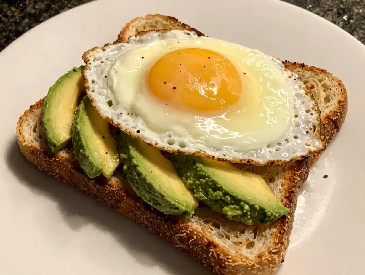 Avocado Toast with Fried Egg