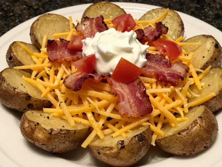 Baked Potato Bar Setup