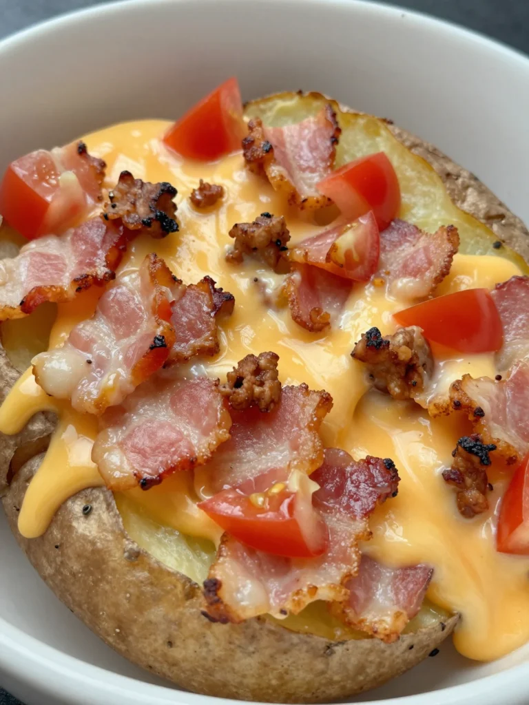 Baked Potato Bar Setup