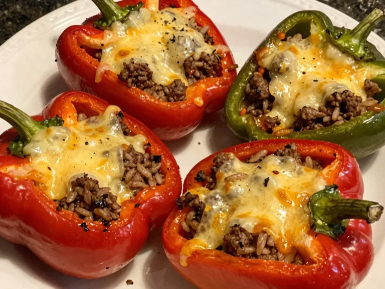 Baked Stuffed Bell Peppers