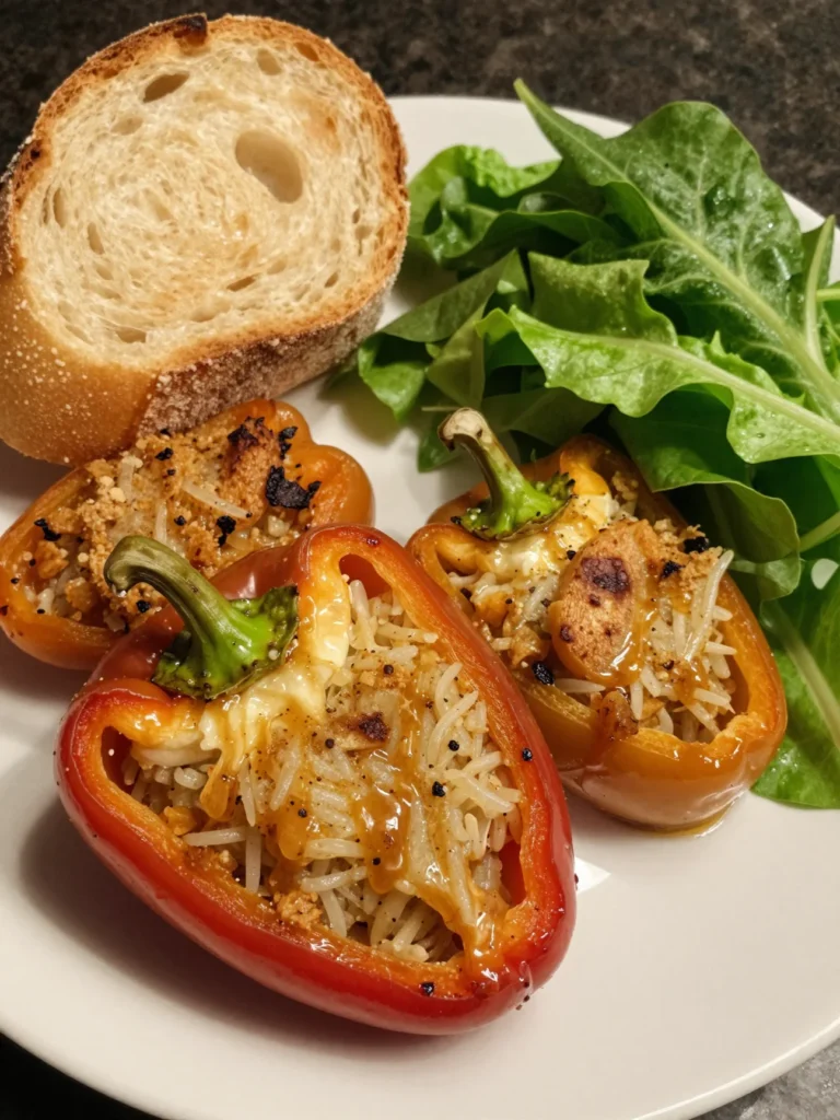 Baked Stuffed Bell Peppers