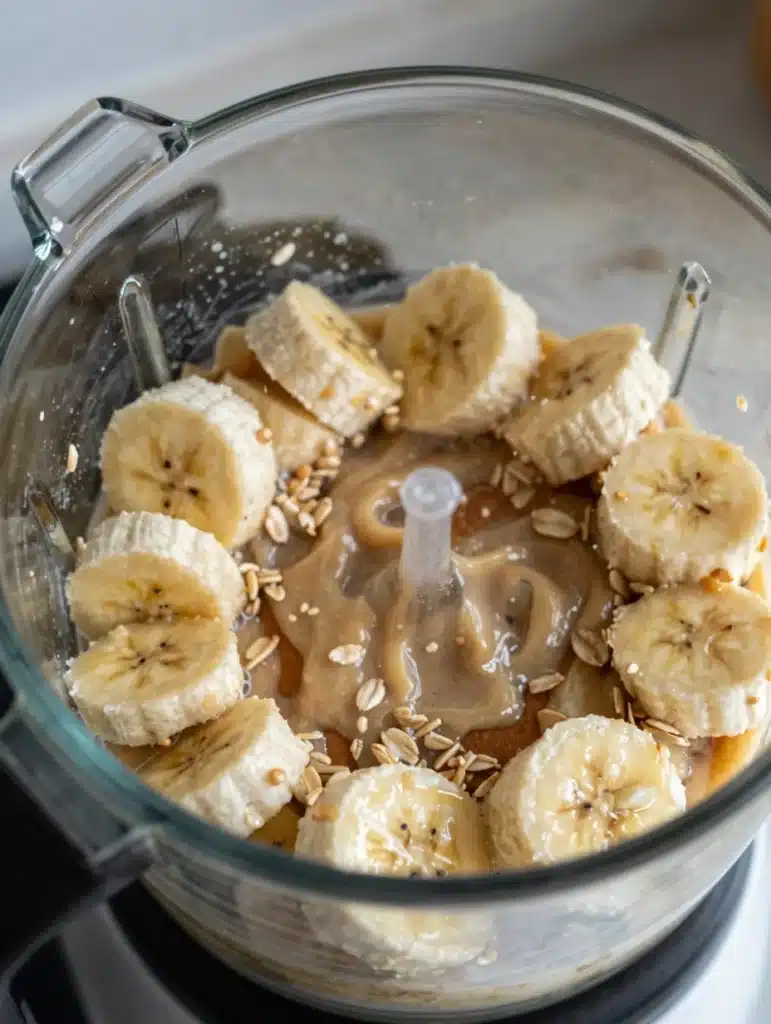 Banana Oat Pancakes