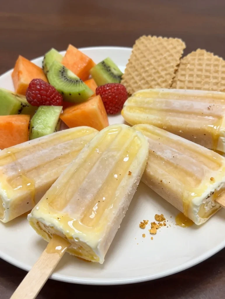 Banana Pudding Popsicles