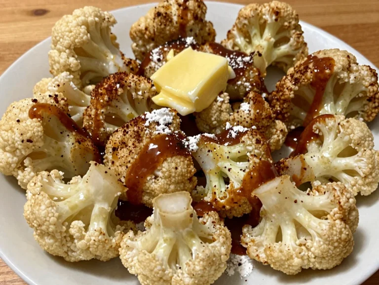 BBQ Cauliflower Bites