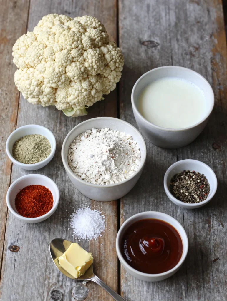 BBQ Cauliflower Bites