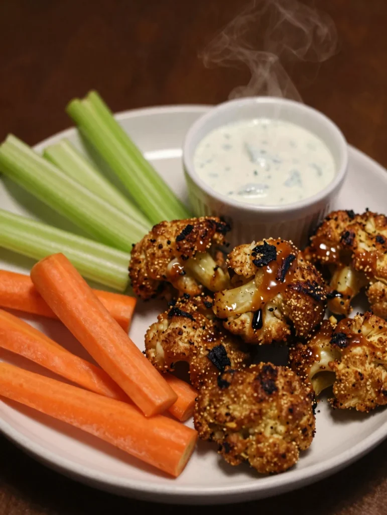BBQ Cauliflower Bites