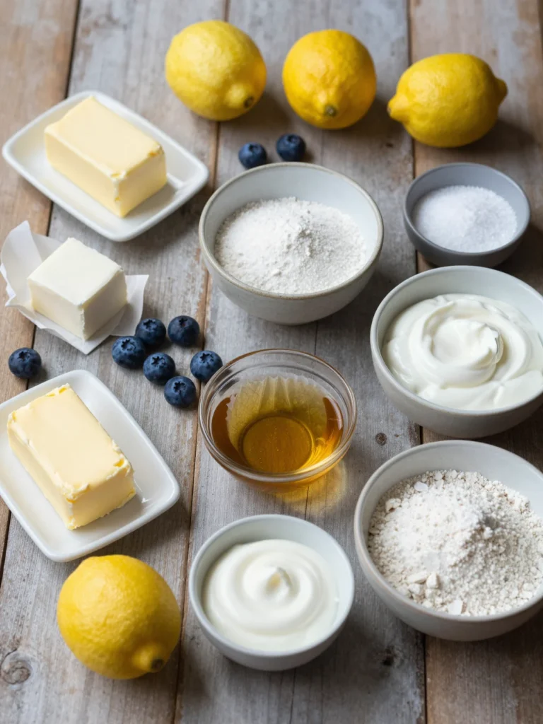 Blueberry Lemon Muffins
