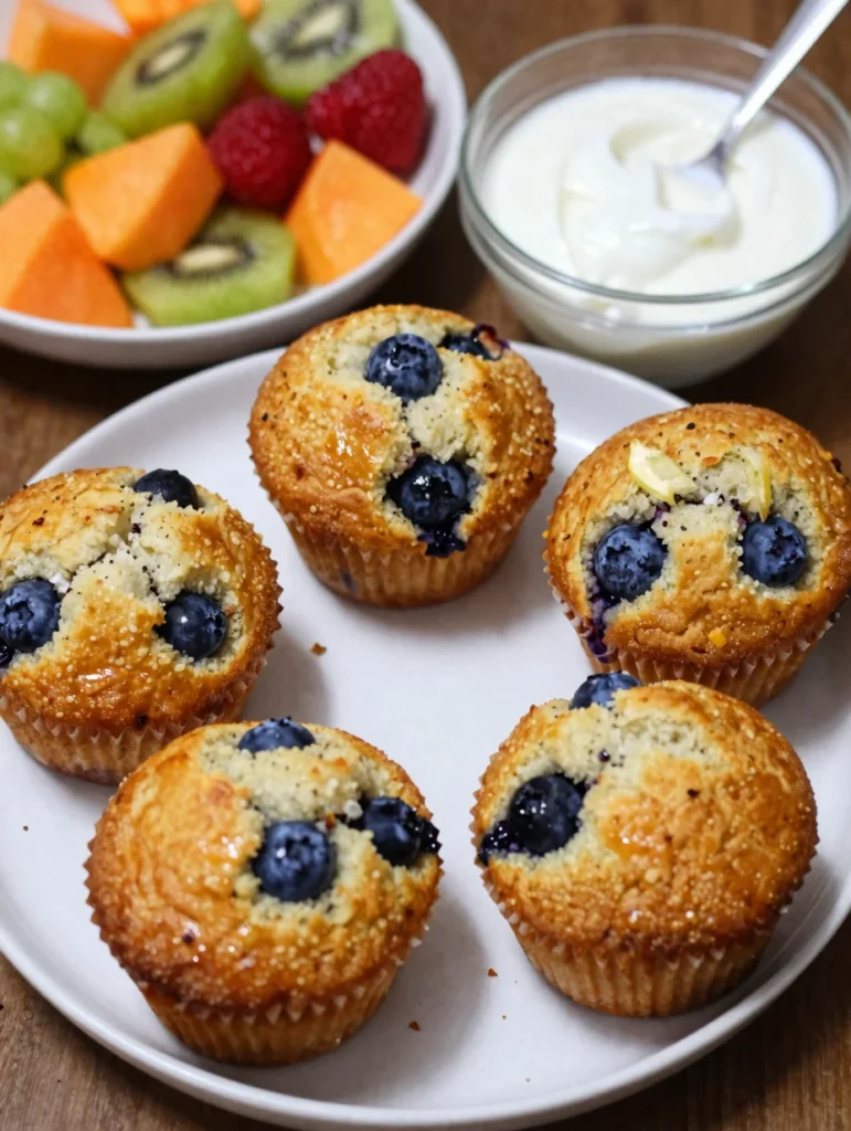 Blueberry Lemon Muffins