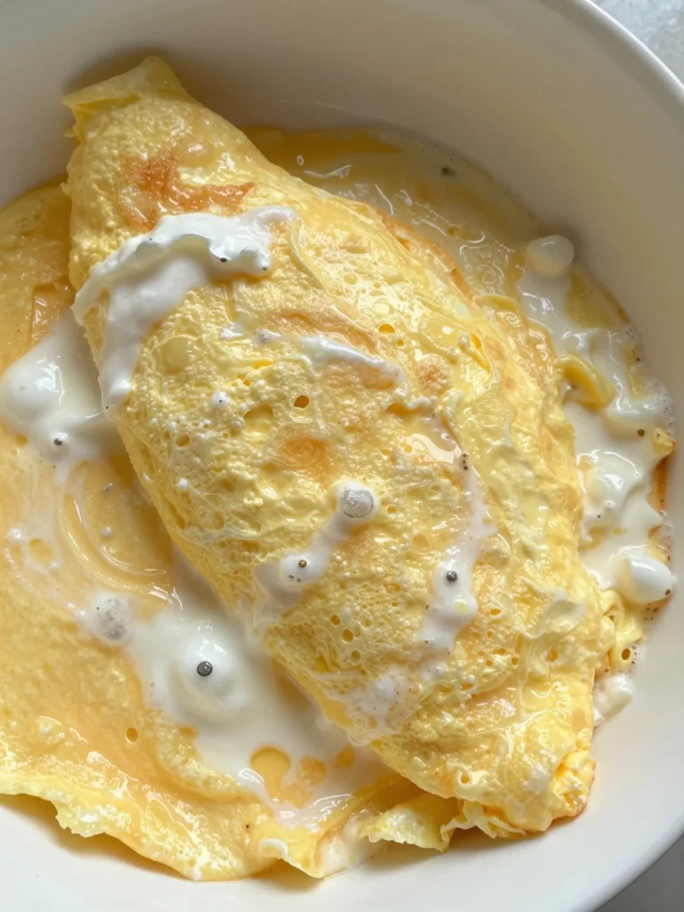 Caprese Egg White Omelette