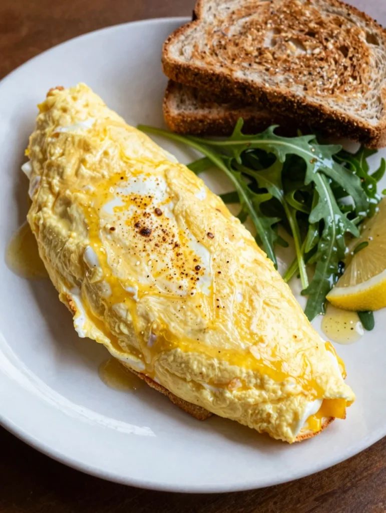 Caprese Egg White Omelette