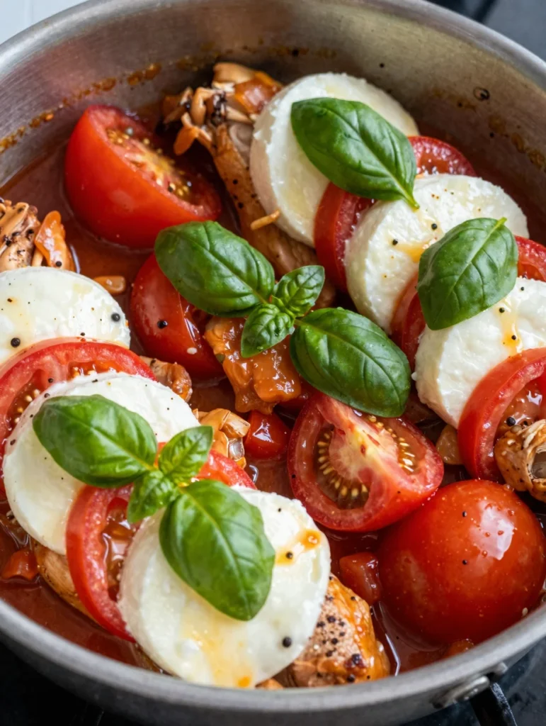 Caprese Stuffed Chicken