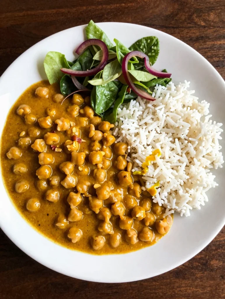 Chickpea Coconut Curry