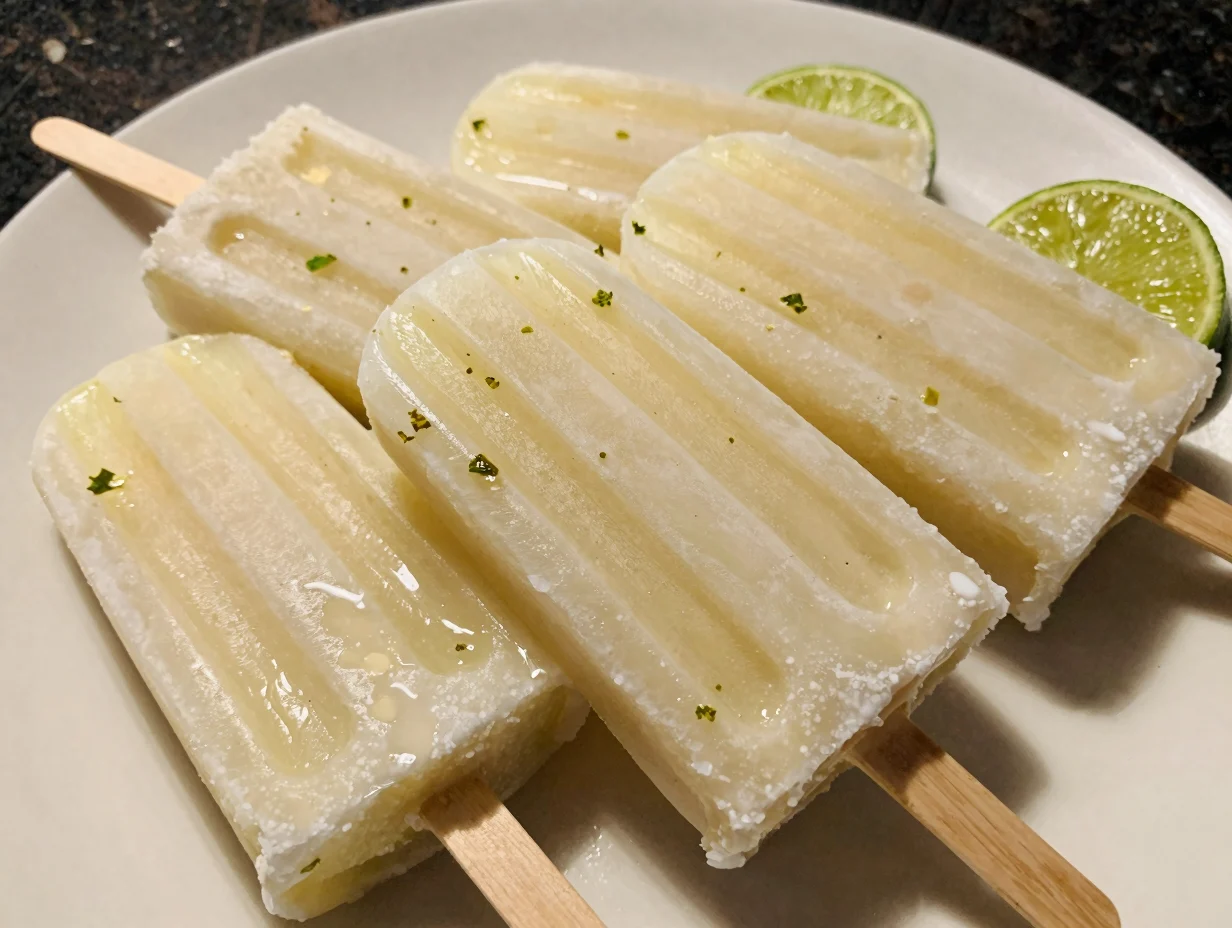 Coconut Lime Popsicles