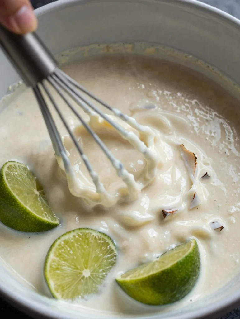 Coconut Lime Popsicles