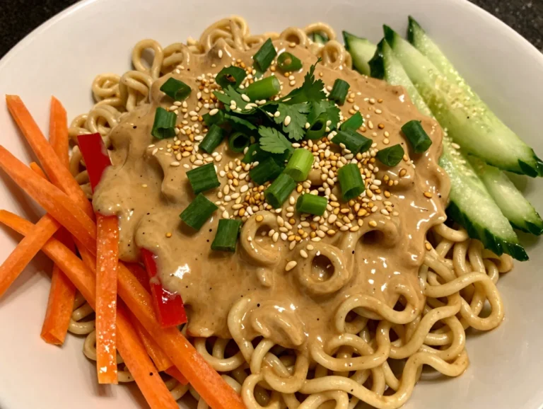 Cold Sesame Noodle Cups