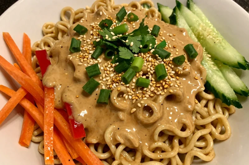 Cold Sesame Noodle Cups