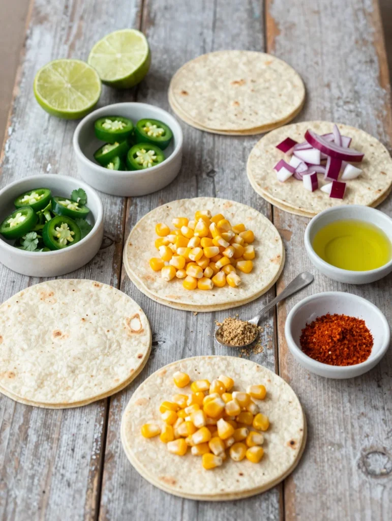 Corn Salsa Tortilla Cups