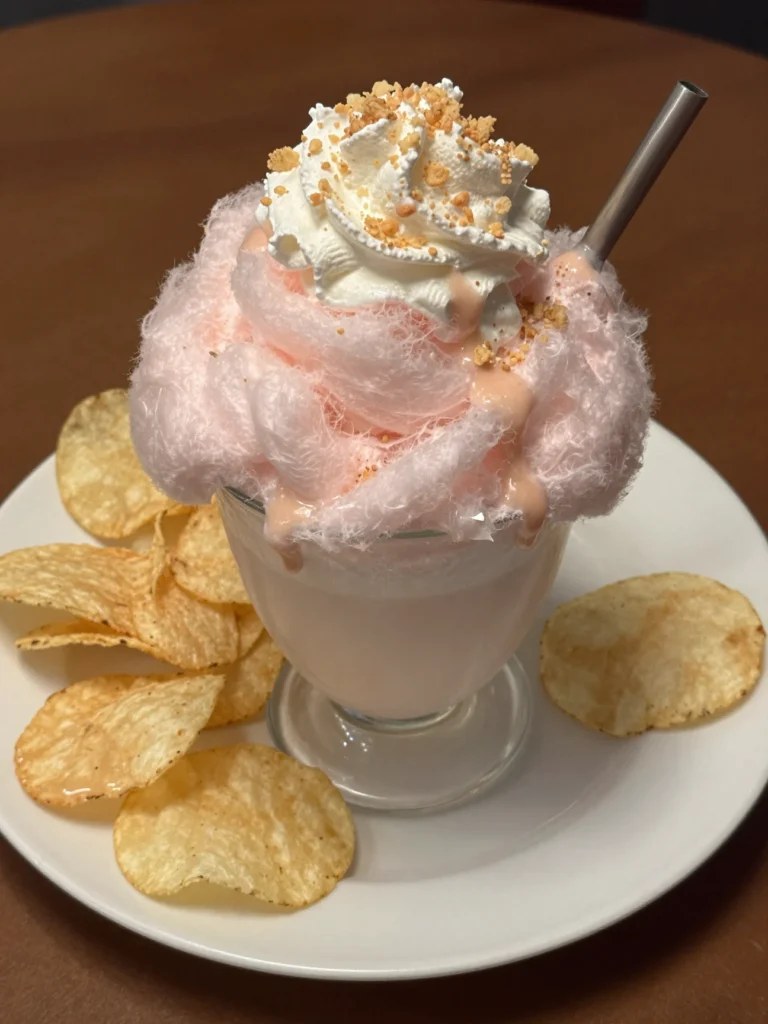 Cotton Candy Milkshake