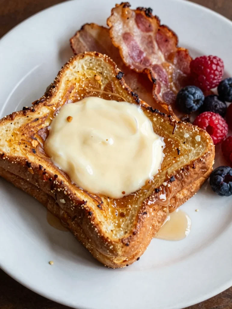 Cream Cheese Stuffed French Toast